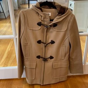 Tan Hooded Jacket
